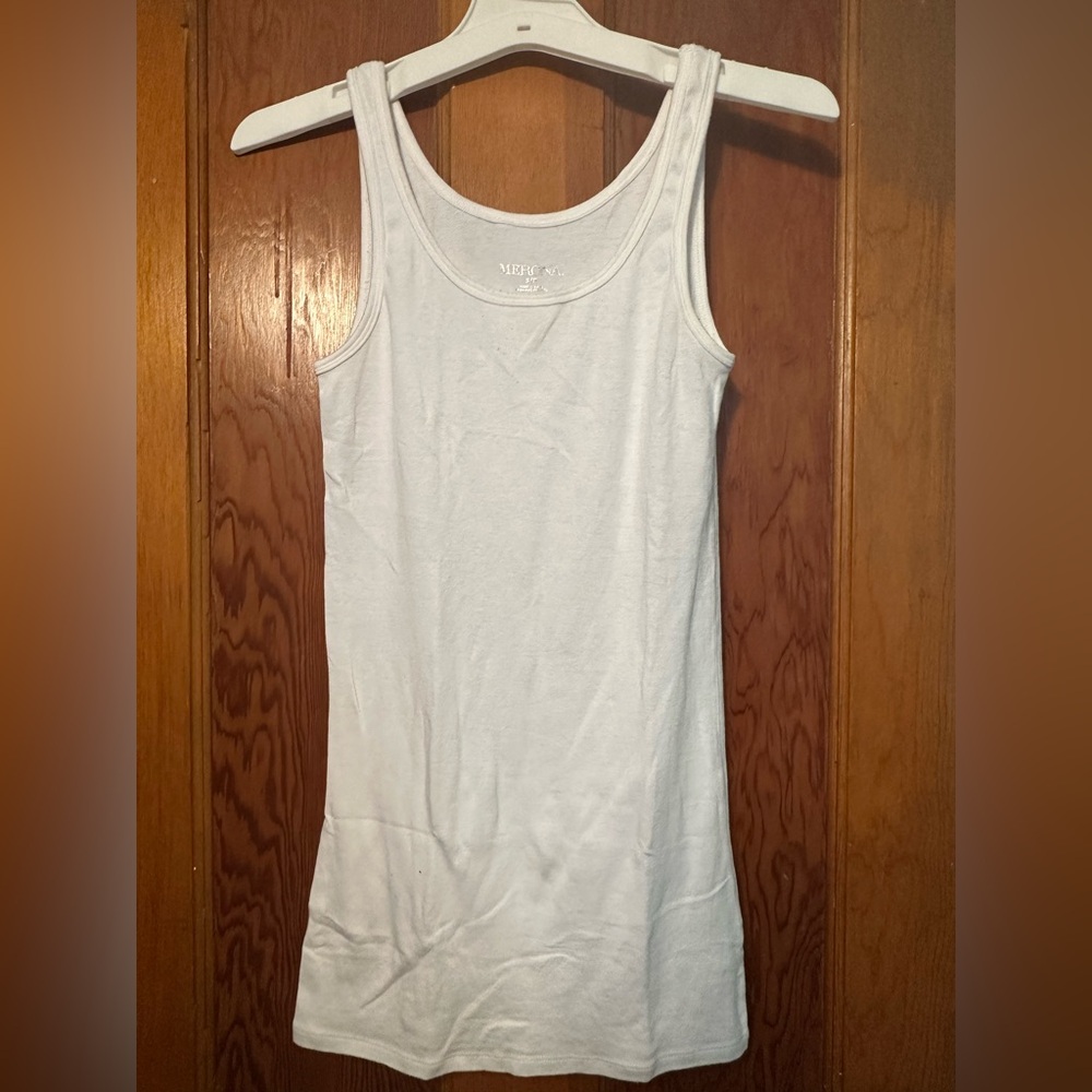 Merona Classic White Tank Top